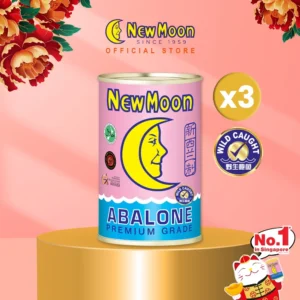 [Bundle of 3] New Moon Premium Wild Caught New Zealand Abalone 425g